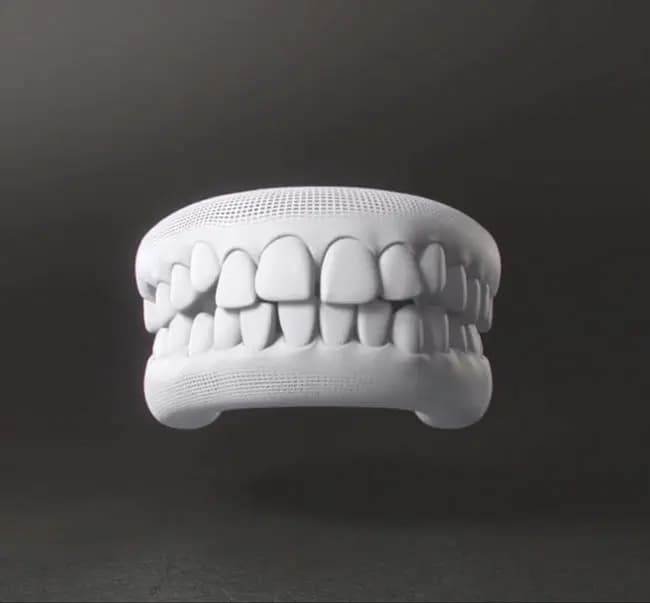 3D digital model of human teeth used for Invisalign® treatment planning